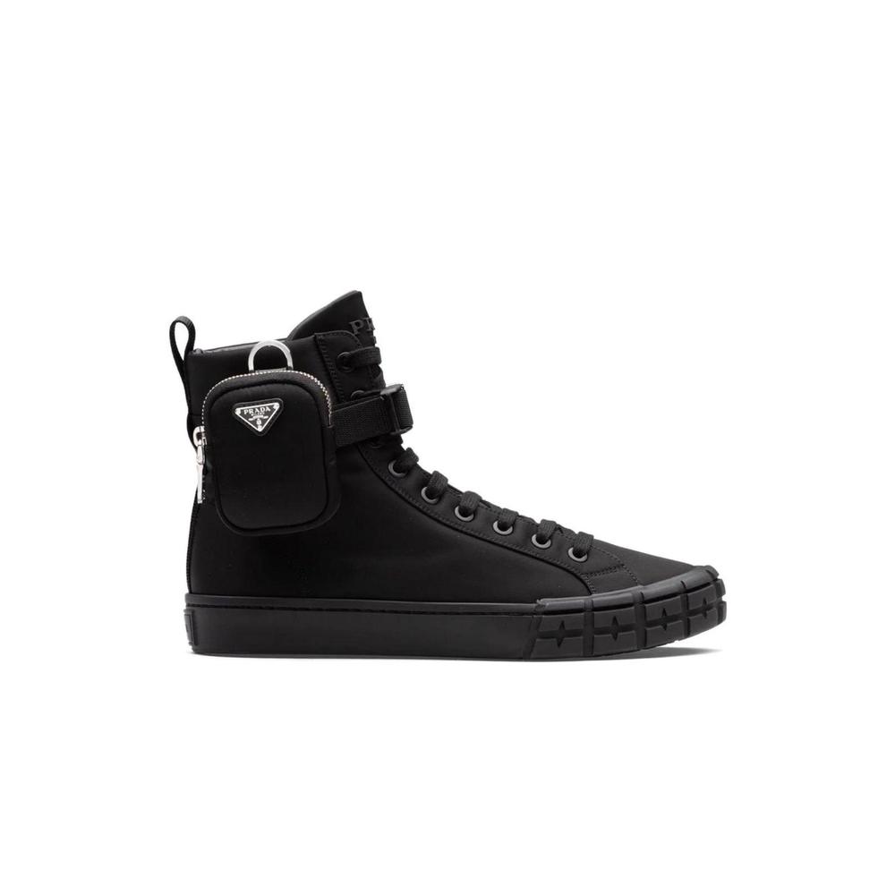 Prada - Wheel High Top Sneaker - IT 37.5 - Picture 1 of 8